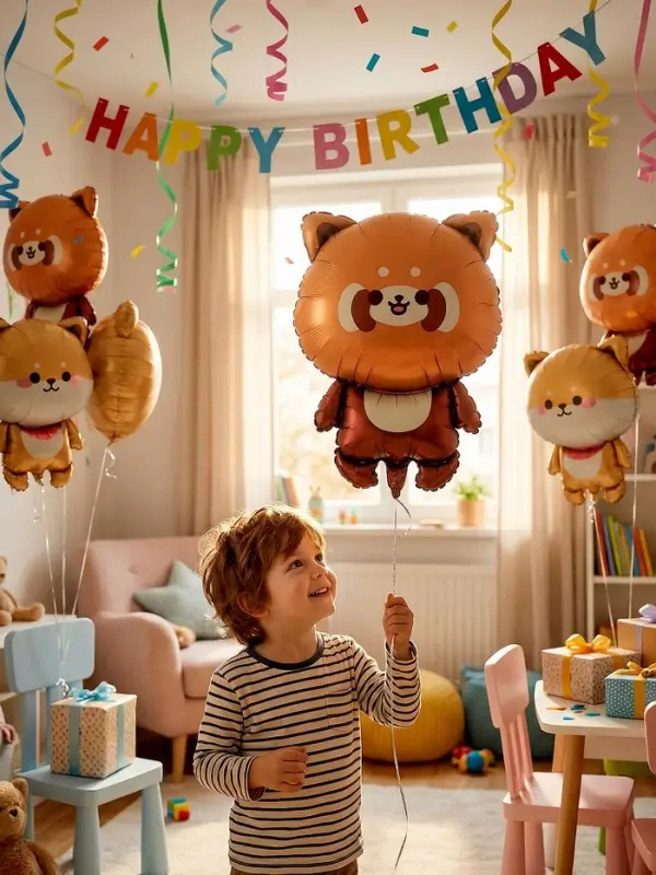 Воздушный шар фольгированный 27" &laquo;Красная панда&raquo;