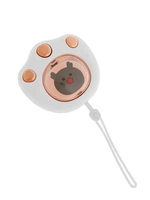 Электрическая портативная грелка для рук, 5 Вт, АКБ, 800 мАч, до 55 &deg;С, USB, белая