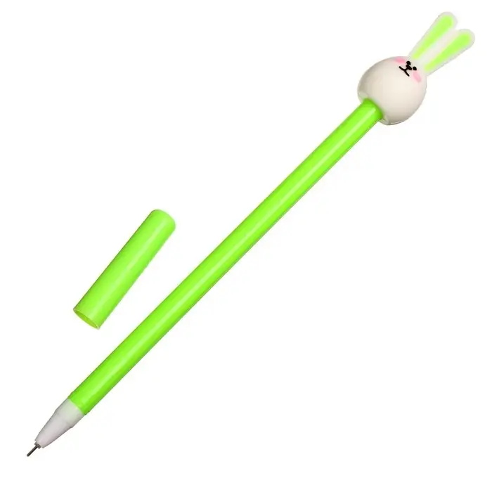 Ручка - прикол Calligrata «Зайка», гелевая, МИКС Ручка - прикол Calligrata «Зайка», гелевая, МИКС