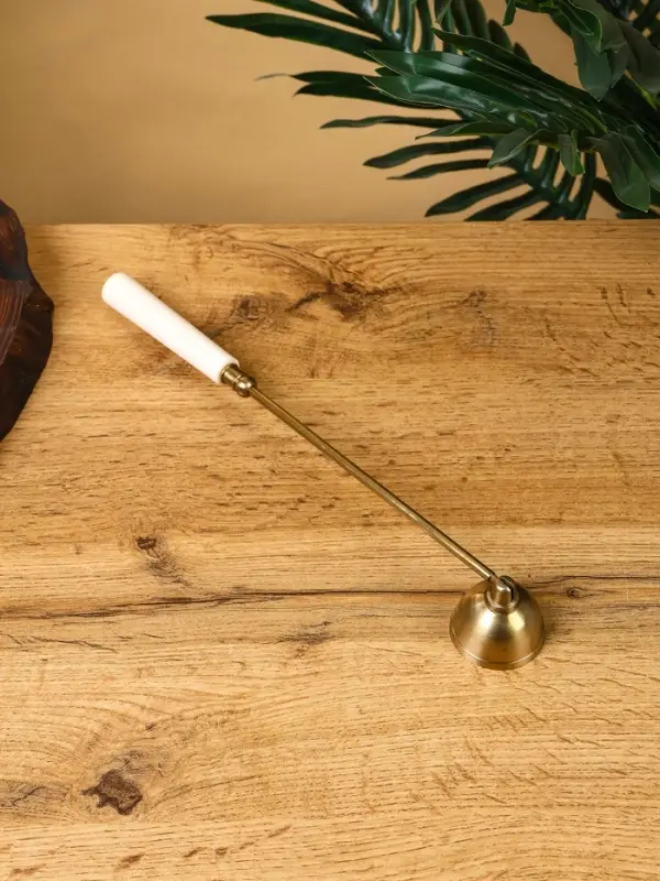 Гаситель для свечей «Пралине», 26.5 +/- 1 см, латунь