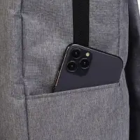 Рюкзак городской на молнии, с USB, 4 кармана, размер 30&times;12&times;43 см, серый