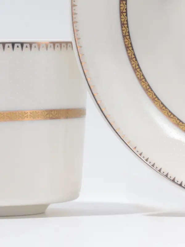 Чайный набор WY Grace, 12 предметов, кружка 250 мл 6 шт., блюдце d=15.5 см 6 шт., фарфор