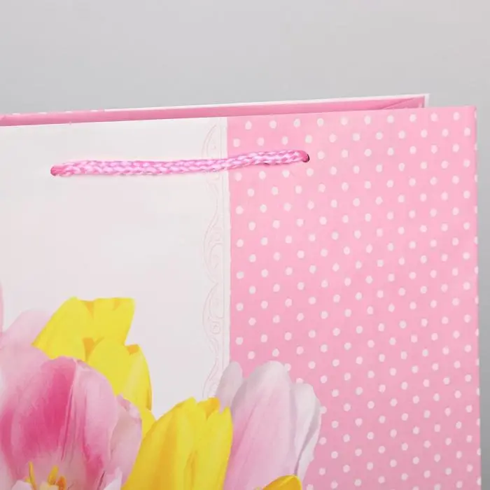 Пакет подарочный ламинированный, упаковка, «8 марта», L 31 х 40 х 11.5 см Пакет подарочный ламинированный, упаковка, «8 марта», L 31 х 40 х 11.5 см