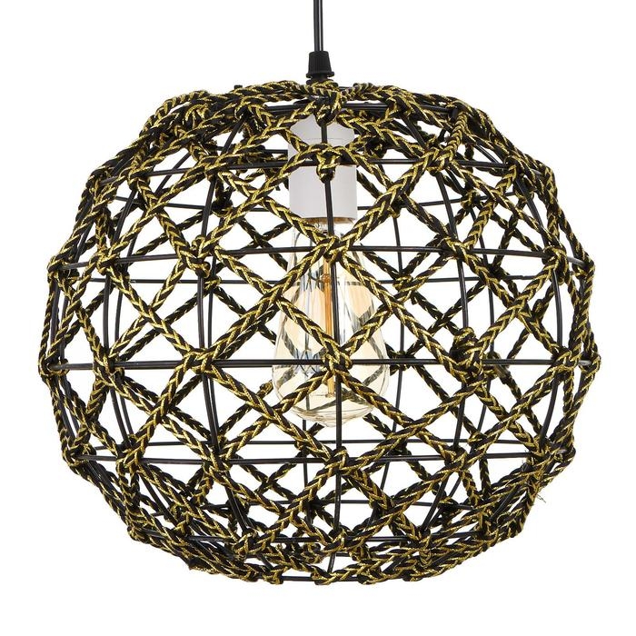 Светильник BayerLux 1648/1 E27 40Вт черный 29х29х27 см