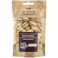 Фисташки Деловой стандарт жареные соленые, 50гх12шт/уп