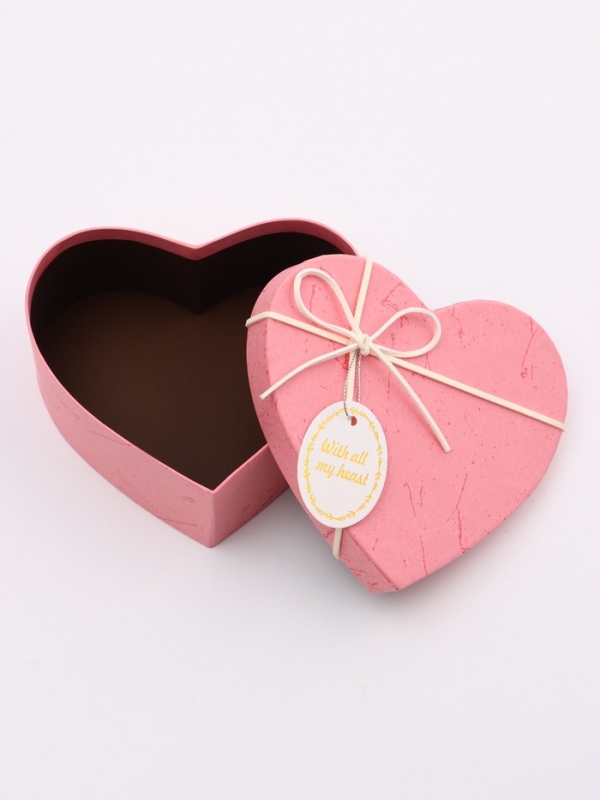 Набор коробок 3 в 1 сердца 22 х 20 х 9;  18.5 х 17 х 7.5; 1 6 х 14 х 6 см