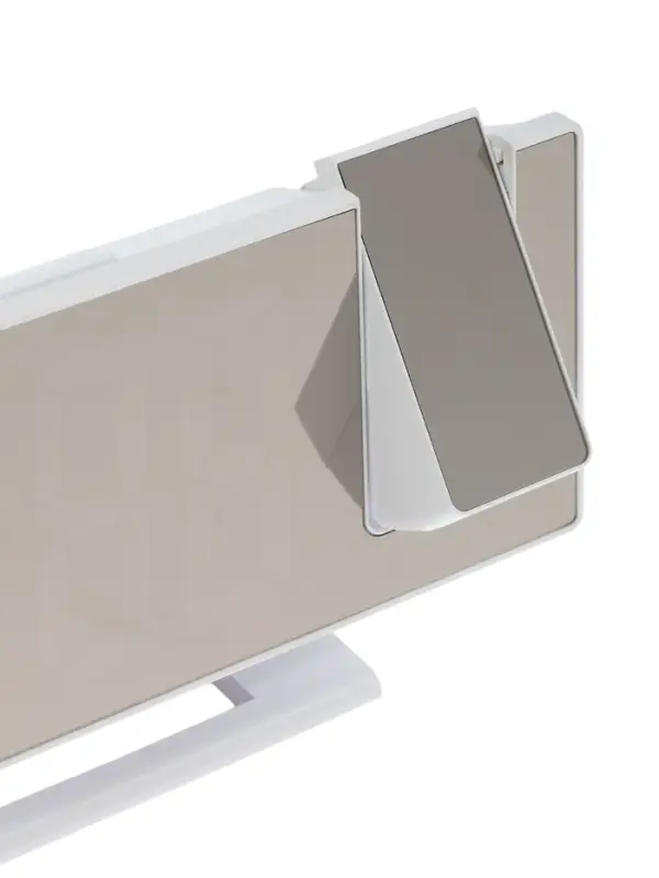 Часы-будильник электронные настольные с проекцией на потолок, 18.4&times;7.5 см, зеленая индикация