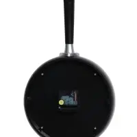 Часы настенные интерьерные &laquo;Сковорода&raquo;, для кухни, бесшумные, 25&times;43 см, чёрные, от батарейки 1&times;АА