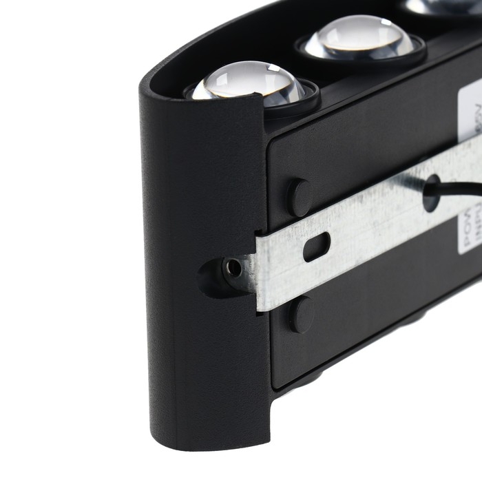 Светильник фасадный «Полусфера», FSD-069, 6 Вт, 4000К, 3 луча, IP65, 220 В, пластик, черный 100842 Светильник фасадный «Полусфера», FSD-069, 6 Вт, 4000К, 3 луча, IP65, 220 В, пластик, черный 100842