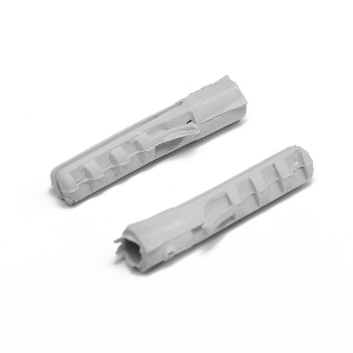 Дюбель ТУНДРА, тип S, распорный, полипропиленовый, 4х20 мм, 40 шт