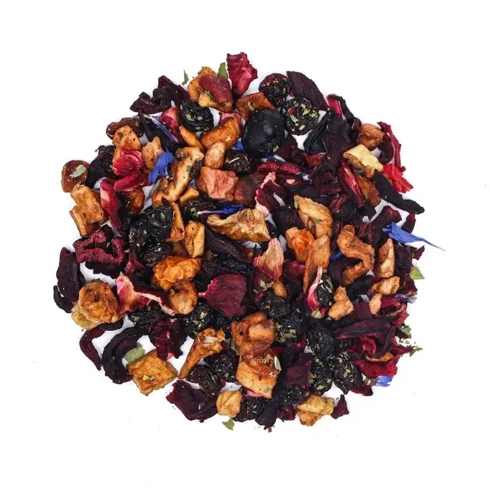 Китайский фруктовый чай "Сливочно-черничный", 50 г