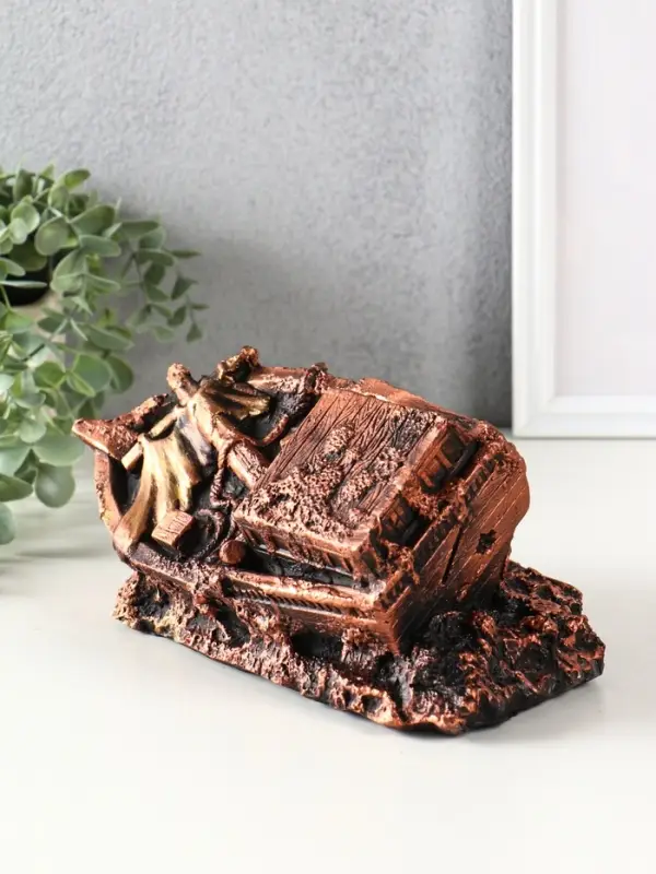 Копилка  Копилка "Корабль Сокровищ" 11х25х14 см