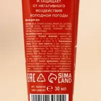 Крем для рук новогодний URAL LAB Winter Spices, 30 мл, аромат зимних пряностей