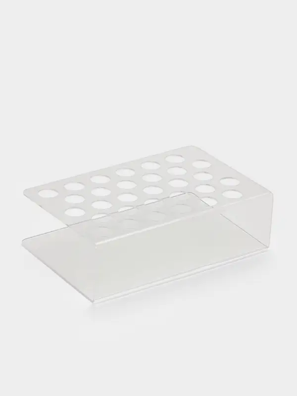 Подставка под тушь на 30 позиций, 19.5&times;12.5&times;5.8 см, оргстекло 2 мм