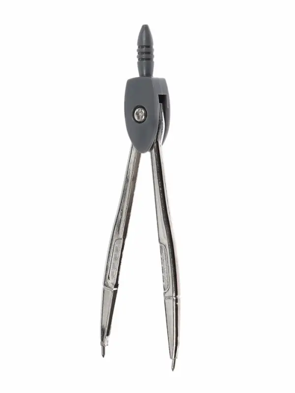 Набор чертежный Calligrata, 9 предметов, в металлическом пенале