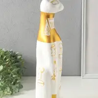 Фигура керамика &laquo;Кот Египетский&raquo;, 40 см, белый