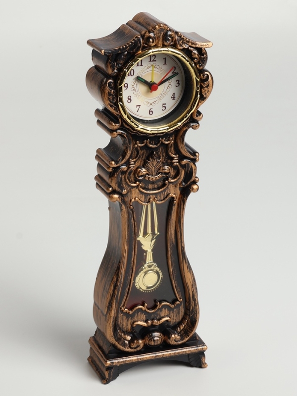 Часы будильник настольные, на батарейках, 28.2 х 9 х 4.1 см, циферблат d-5.5 см Часы будильник настольные, на батарейках, 28.2 х 9 х 4.1 см, циферблат d-5.5 см