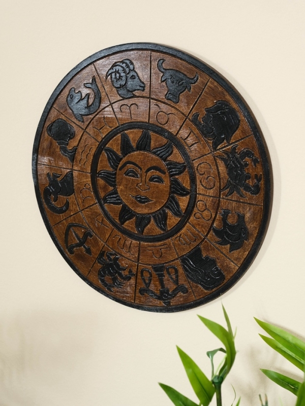 Панно резное МДФ  Панно резное МДФ "Гороскоп", 40х40х0,6 см