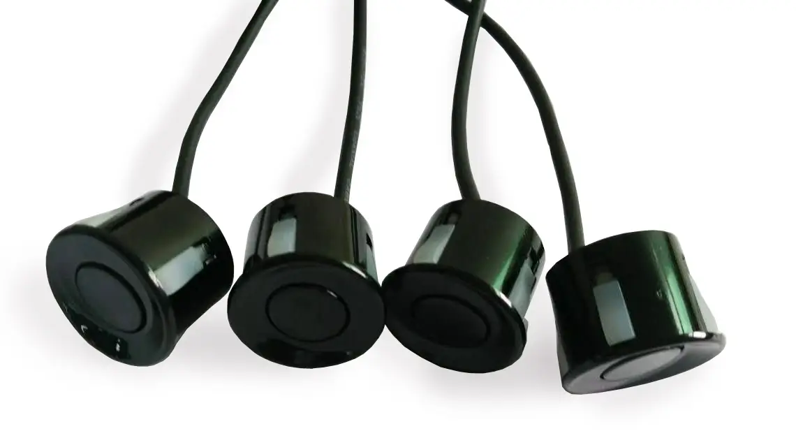 Датчик парктроника 22 мм (черный) с проводом 2,5м AVS PS-22 (1 шт.)