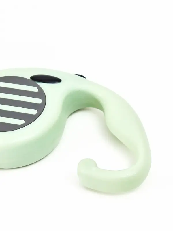 Рулетка - поводок для собак, лента 3 м, зелёная