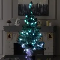 Умная гирлянда &laquo;Нить&raquo; 5 м, роса, IP20, серебристая нить, 50 LED, управление с приложения, свечение RGB, USB