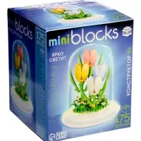 UNICON Конструктор Mini Blocks Тюлпаны 175 деталей, свет UNICON Конструктор Mini Blocks Тюлпаны 175 деталей, свет
