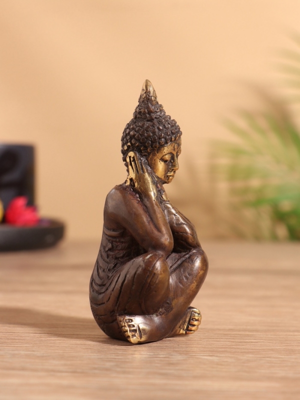 Сувенир бронза Сувенир бронза "Будда" 4х4х9 см