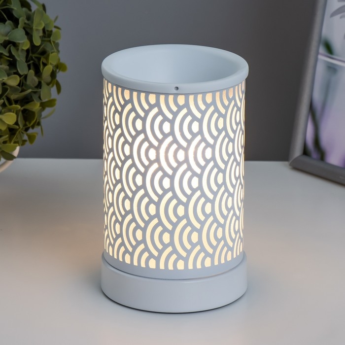 Аромасветильник Аромасветильник "Либра" Е14 25Вт белый 11х11х17 см RISALUX