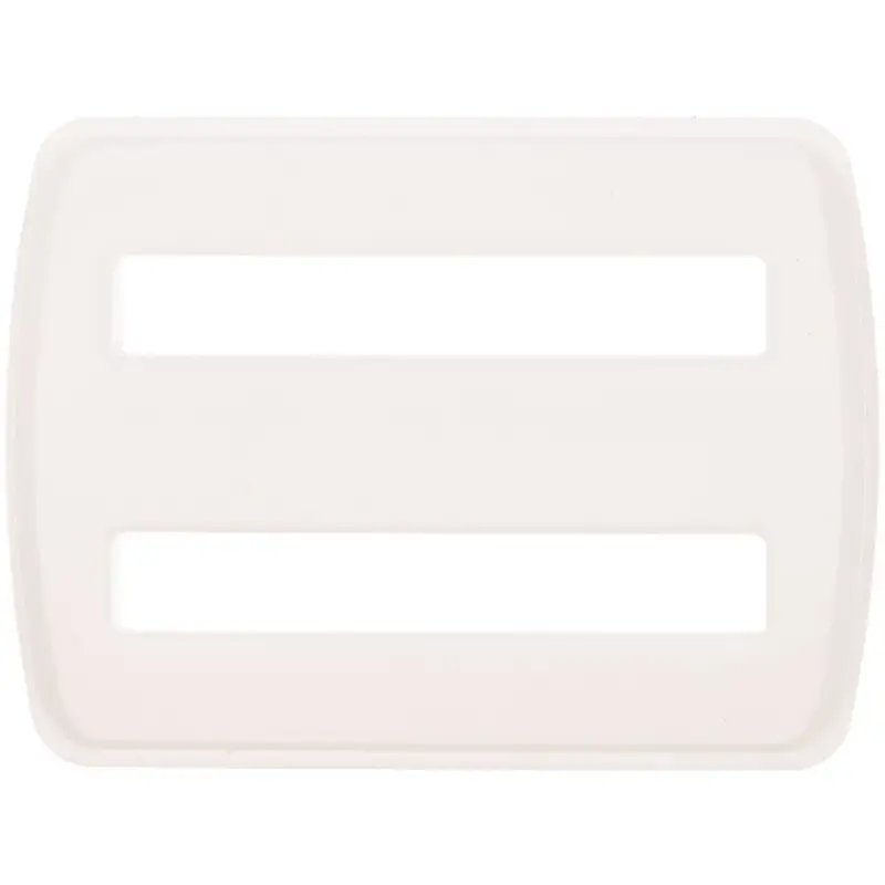 Пряжка — регулятор ремня Fermo, белая