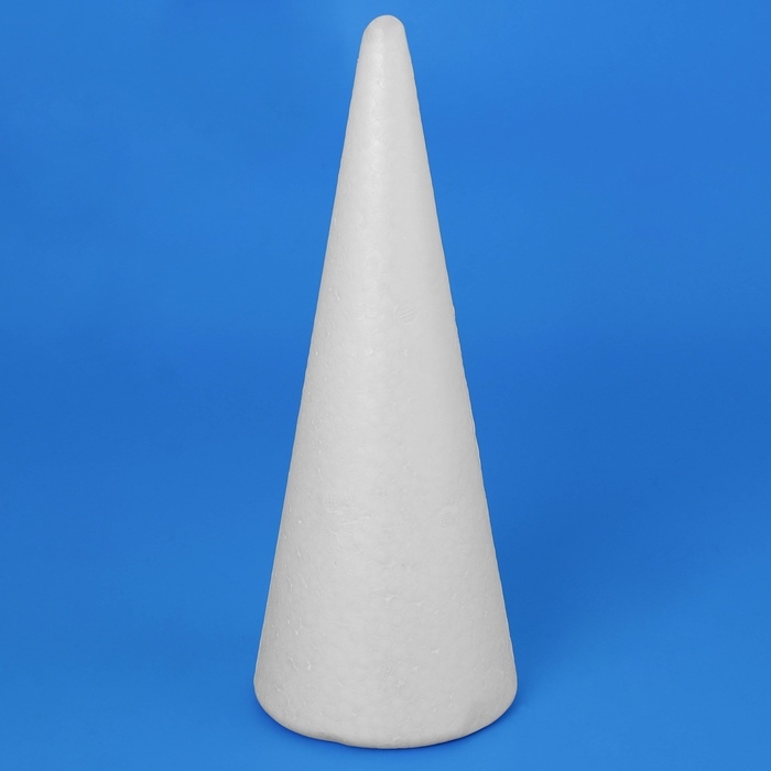 Конус из пенопласта, 25 см Конус из пенопласта, 25 см