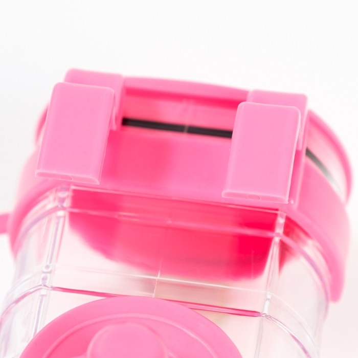 Поилка внешняя для клетки, 500 мл, розовая Поилка внешняя для клетки, 500 мл, розовая