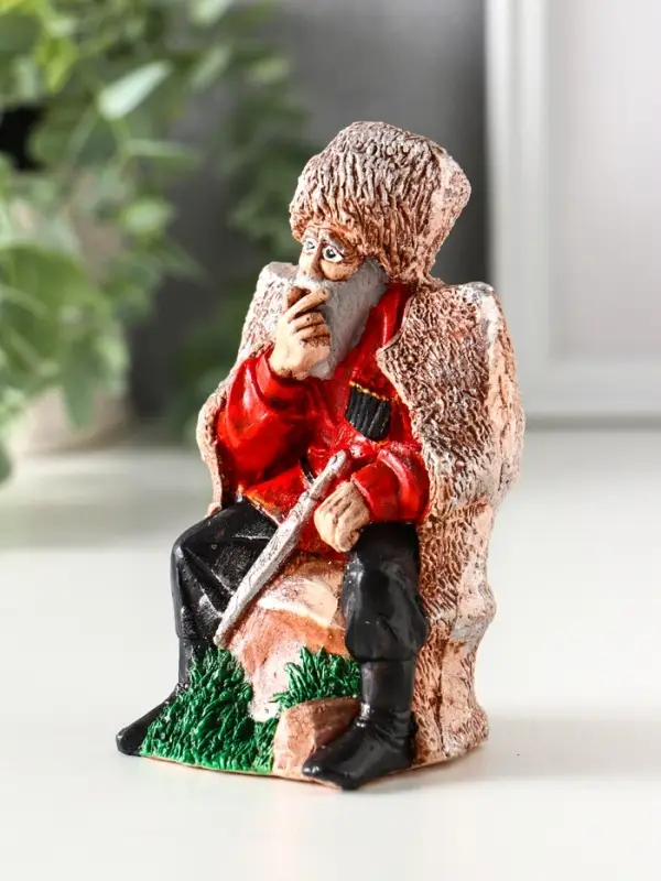 Фигурка гипс &laquo;Дух гор&raquo;, 12.3&times;7&times;6.5 см, красный