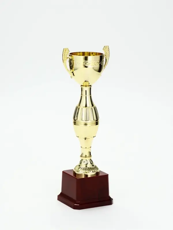Кубок 042С, наградная фигура, золото, подставка пластик, 26.2&times;8.7&times;7.5 см