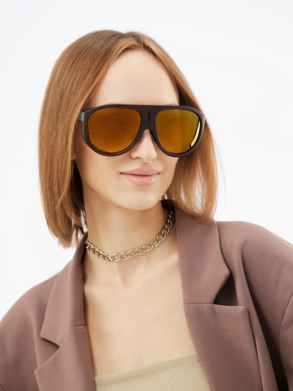 Очки солнцезащитные, uv 400, дужка 14.2 см, ширина линзы 6.2 см Очки солнцезащитные, uv 400, дужка 14.2 см, ширина линзы 6.2 см