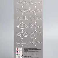Неоновая вывеска - надпись &laquo;Любовь&raquo; 35&times;13 см, от батареек ААх3, USB, свечение тёплое белое