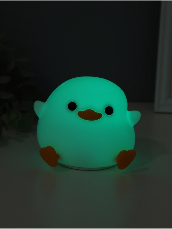 Ночник антистресс "Утенок" 2Вт LED RGB USB 10х12х9,5см