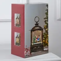 Светодиодная фигура &laquo;Новогодняя деревня&raquo; 14.5&times;22&times;8 см, пластик, от батареек ААх3, USB, свечение тёплое белое