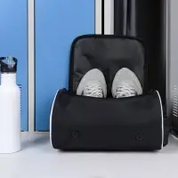 Сумка для обуви Equipex, черная с белым