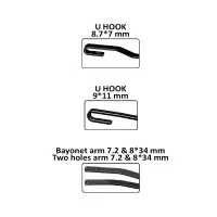 Каркасная щетка стеклоочистителя AVS Classic line CW-18 (45см)