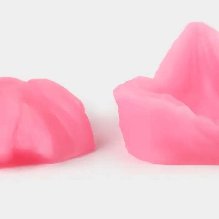 Молд для заливки &laquo;Тюльпан&raquo;, силикон, 2 части, 7.2&times;5.4 см, розовый