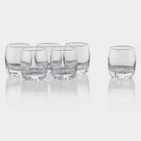 Набор стопок для водки Paşabah&ccedil;e Sylvana, 80 мл, 6 шт., стекло, прозрачный