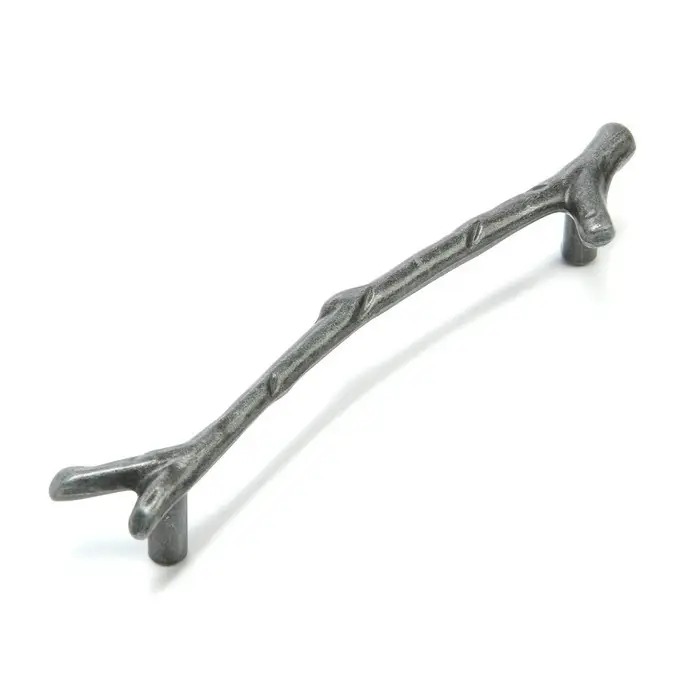 Ручка-скоба CAPPIO RSC009 &laquo;Ветка&raquo;, м/о 128 мм, цвет старинное серебро