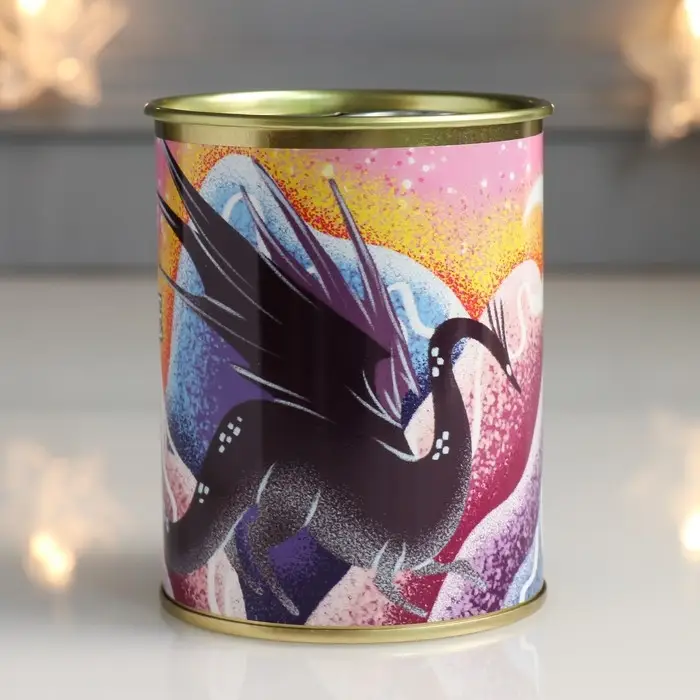 Копилка-банка металл "Накопи на волшебные мечты"