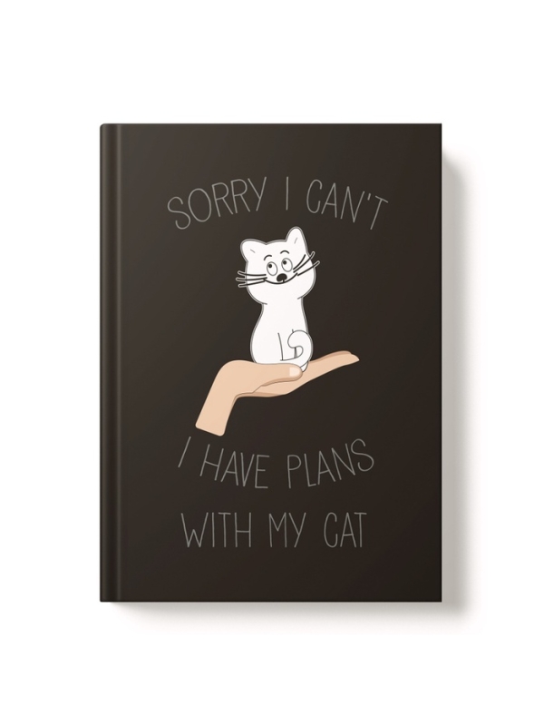 Записная книжка А5, 96л Мы с котом, тв обл, мат лам Записная книжка А5, 96л Мы с котом, тв обл, мат лам