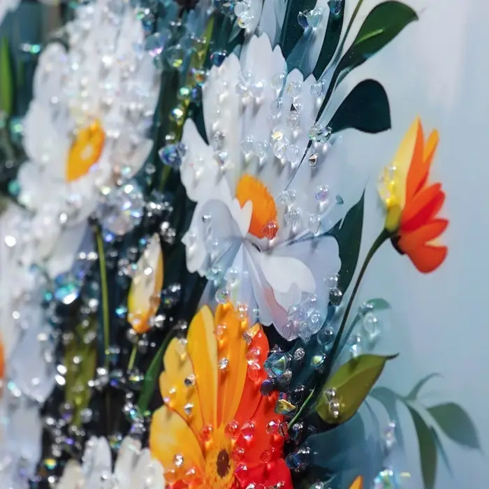 Картина акрил &laquo;Цветочная композиция&raquo;, 60&times;39.5 см