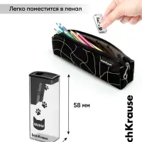 Точилка ErichKrause. City Meow, с контейнером, МИКС