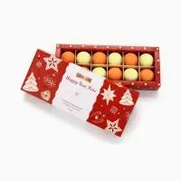 Бомбочки для ванны Happy New Year, аромат праздничный пунш, набор 12 шт. &times; 20 г, URAL LAB