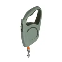 Рулетка для животных тм VETTA, пластик, нейлон, хаки, 3м