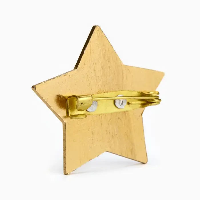 Значок «Октябренок», 2.5 см, цвет красно-белый в золоте Значок «Октябренок», 2.5 см, цвет красно-белый в золоте