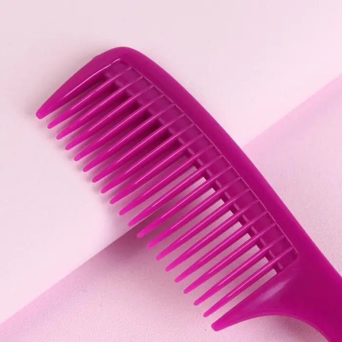 Расчёска с ручкой, 15×3.5 (±1) см, фасовка 20 шт., МИКС Расчёска с ручкой, 15×3.5 (±1) см, фасовка 20 шт., МИКС